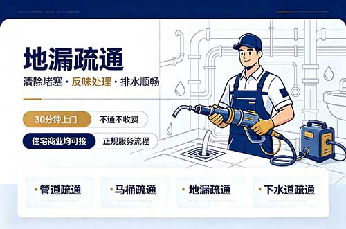 大足地漏疏通