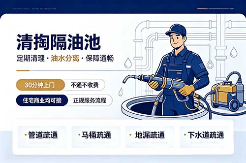 大足清掏隔油池